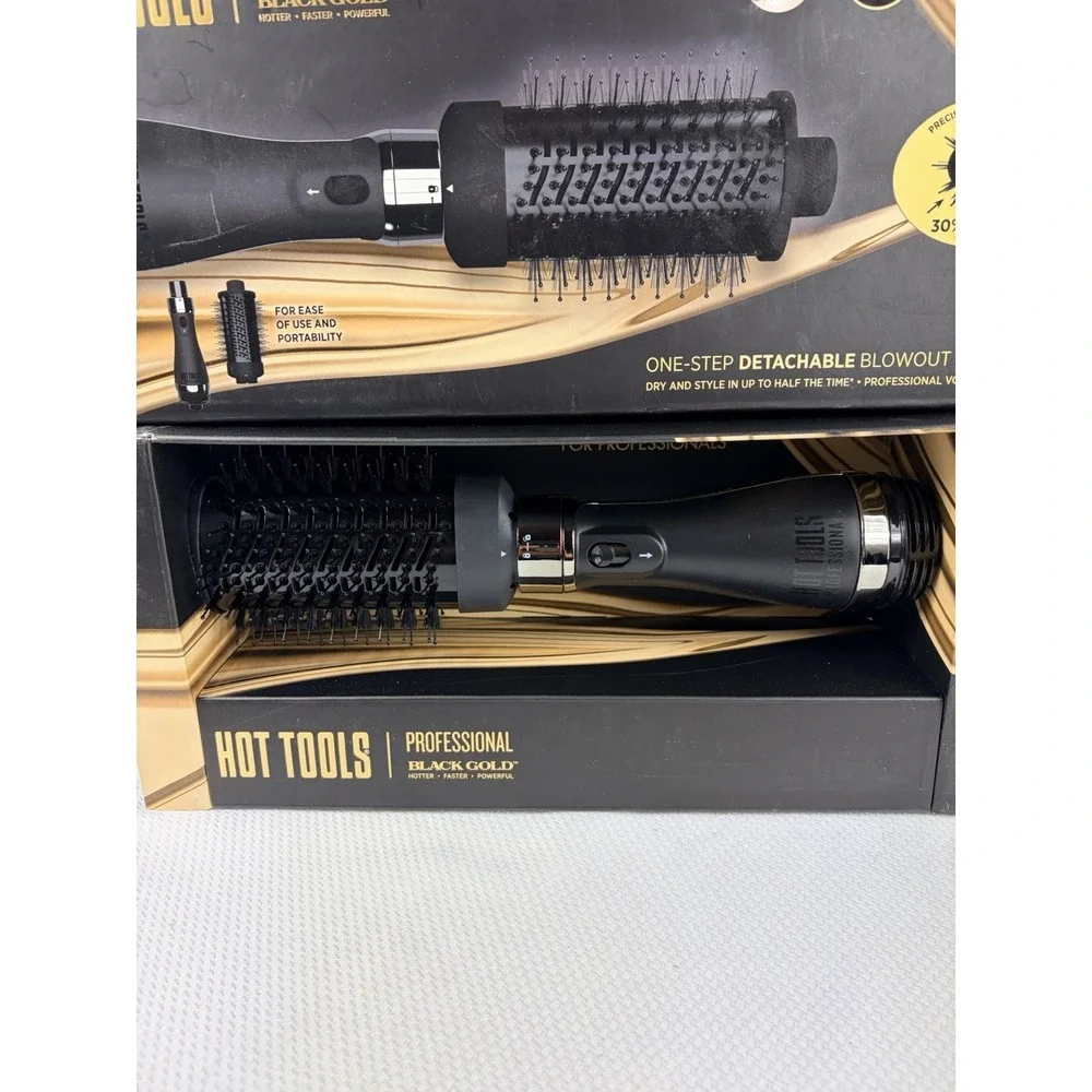 NIB HOT TOOLS Professional Black Gold Detachable One-Step Blowout Volumizer